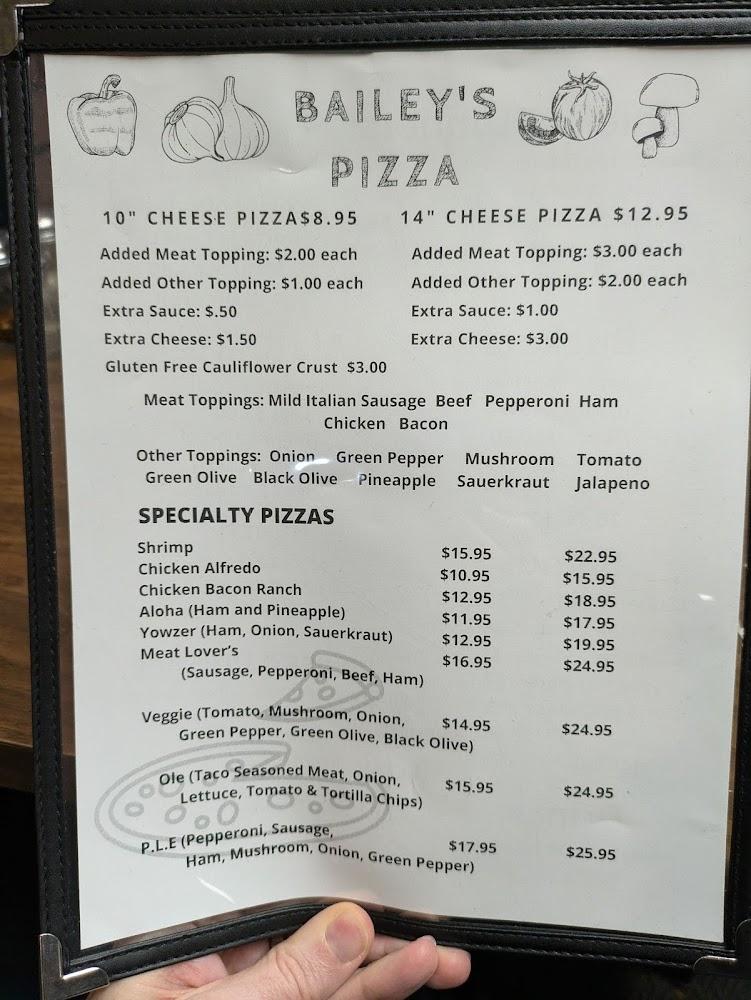 Bailey's Pizza & Brstd Chicken Chicken Alfredo